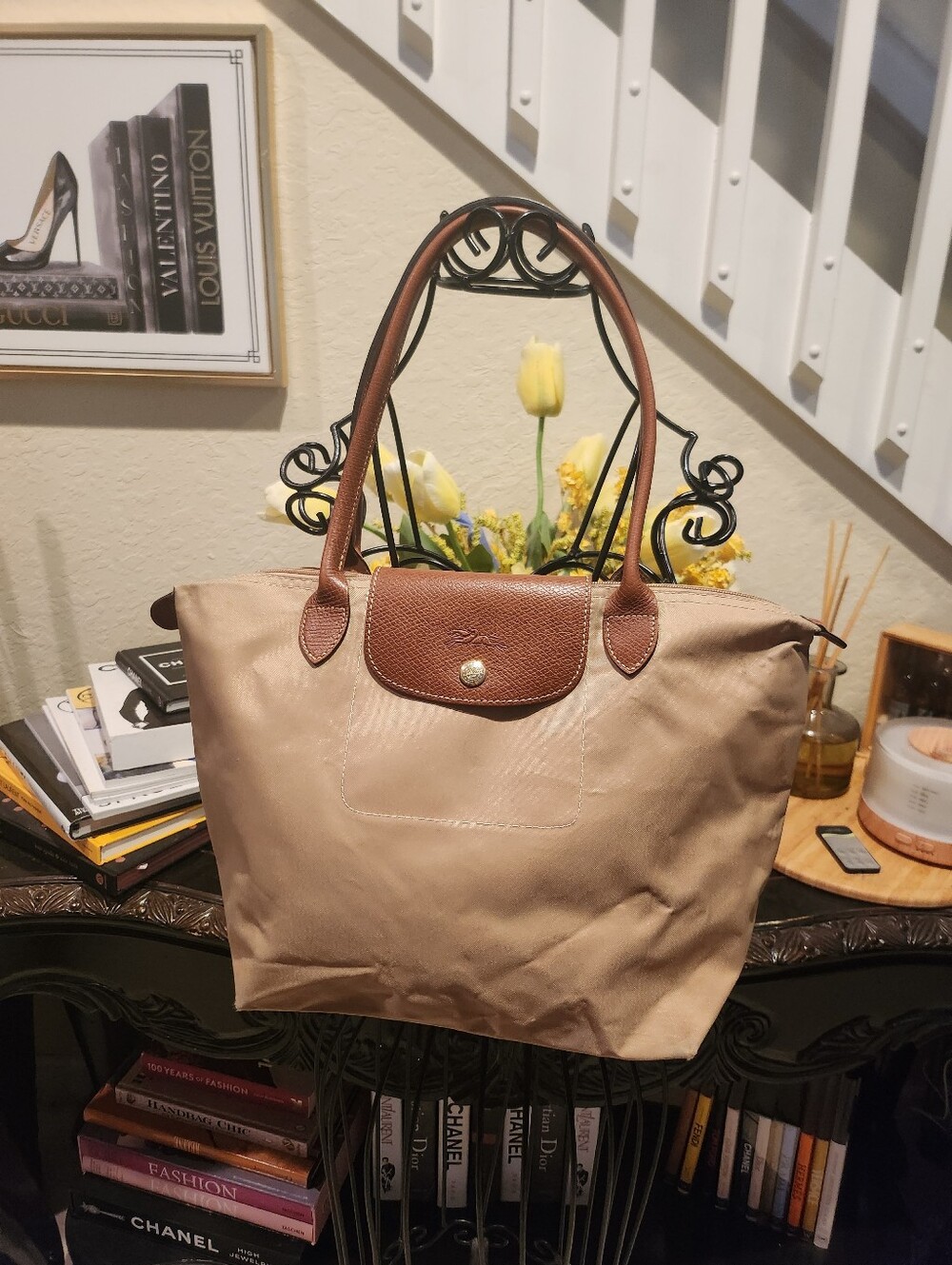 Longchamp Le Pliage small tote bag